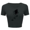 Ladies' Poly-Cotton Crop T-Shirt Thumbnail