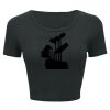 Ladies' Poly-Cotton Crop T-Shirt Thumbnail