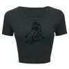 Ladies' Poly-Cotton Crop T-Shirt Thumbnail
