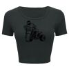 Ladies' Poly-Cotton Crop T-Shirt Thumbnail