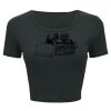 Ladies' Poly-Cotton Crop T-Shirt Thumbnail