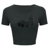 Ladies' Poly-Cotton Crop T-Shirt Thumbnail