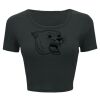Ladies' Poly-Cotton Crop T-Shirt Thumbnail