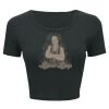 Ladies' Poly-Cotton Crop T-Shirt Thumbnail