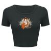 Ladies' Poly-Cotton Crop T-Shirt Thumbnail