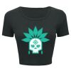 Ladies' Poly-Cotton Crop T-Shirt Thumbnail