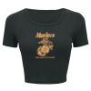 Ladies' Poly-Cotton Crop T-Shirt Thumbnail