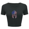 Ladies' Poly-Cotton Crop T-Shirt Thumbnail