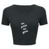 Ladies' Poly-Cotton Crop T-Shirt Thumbnail