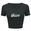 Ladies' Poly-Cotton Crop T-Shirt Thumbnail
