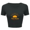 Ladies' Poly-Cotton Crop T-Shirt Thumbnail