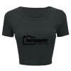 Ladies' Poly-Cotton Crop T-Shirt Thumbnail