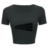 Ladies' Poly-Cotton Crop T-Shirt Thumbnail