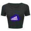 Ladies' Poly-Cotton Crop T-Shirt Thumbnail
