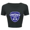 Ladies' Poly-Cotton Crop T-Shirt Thumbnail