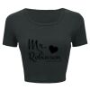 Ladies' Poly-Cotton Crop T-Shirt Thumbnail
