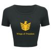 Ladies' Poly-Cotton Crop T-Shirt Thumbnail