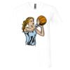 Unisex Jersey Short-Sleeve V-Neck T-Shirt Thumbnail