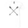 Unisex Jersey Short-Sleeve V-Neck T-Shirt Thumbnail