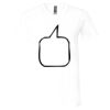 Unisex Jersey Short-Sleeve V-Neck T-Shirt Thumbnail