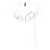 Unisex Jersey Short-Sleeve V-Neck T-Shirt Thumbnail