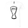 Unisex Jersey Short-Sleeve V-Neck T-Shirt Thumbnail