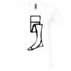 Unisex Jersey Short-Sleeve V-Neck T-Shirt Thumbnail