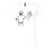 Unisex Jersey Short-Sleeve V-Neck T-Shirt Thumbnail