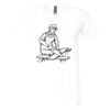 Unisex Jersey Short-Sleeve V-Neck T-Shirt Thumbnail