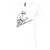 Unisex Jersey Short-Sleeve V-Neck T-Shirt Thumbnail