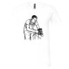 Unisex Jersey Short-Sleeve V-Neck T-Shirt Thumbnail