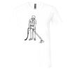 Unisex Jersey Short-Sleeve V-Neck T-Shirt Thumbnail