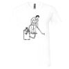 Unisex Jersey Short-Sleeve V-Neck T-Shirt Thumbnail