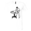 Unisex Jersey Short-Sleeve V-Neck T-Shirt Thumbnail