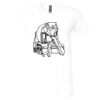 Unisex Jersey Short-Sleeve V-Neck T-Shirt Thumbnail