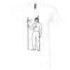 Unisex Jersey Short-Sleeve V-Neck T-Shirt Thumbnail