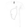 Unisex Jersey Short-Sleeve V-Neck T-Shirt Thumbnail