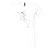 Unisex Jersey Short-Sleeve V-Neck T-Shirt Thumbnail