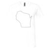 Unisex Jersey Short-Sleeve V-Neck T-Shirt Thumbnail