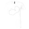 Unisex Jersey Short-Sleeve V-Neck T-Shirt Thumbnail