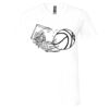 Unisex Jersey Short-Sleeve V-Neck T-Shirt Thumbnail