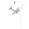 Unisex Jersey Short-Sleeve V-Neck T-Shirt Thumbnail
