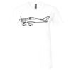 Unisex Jersey Short-Sleeve V-Neck T-Shirt Thumbnail