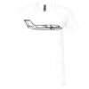 Unisex Jersey Short-Sleeve V-Neck T-Shirt Thumbnail