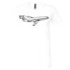Unisex Jersey Short-Sleeve V-Neck T-Shirt Thumbnail
