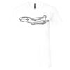 Unisex Jersey Short-Sleeve V-Neck T-Shirt Thumbnail