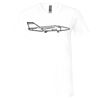 Unisex Jersey Short-Sleeve V-Neck T-Shirt Thumbnail
