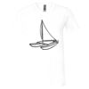 Unisex Jersey Short-Sleeve V-Neck T-Shirt Thumbnail