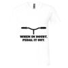 Unisex Jersey Short-Sleeve V-Neck T-Shirt Thumbnail
