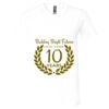 Unisex Jersey Short-Sleeve V-Neck T-Shirt Thumbnail